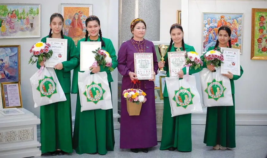 Türkmenabat şäheriniň zehinli çagalary halkara sungat bäsleşiklerinde üstünlik gazandy