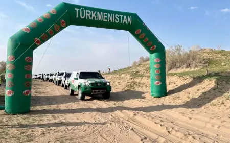 Garagum sährasynda Türkmenistanyň hemişelik Bitaraplygynyň 30 ýyllygy mynasybetli ralli-reýd ýaryşy geçirildi