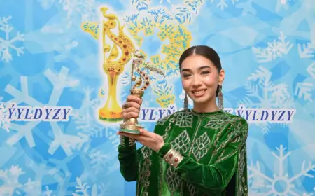 Gövher Hajimyradova “Yilning yorqin yulduzi” tanlovi g‘olibasi bo‘ldi