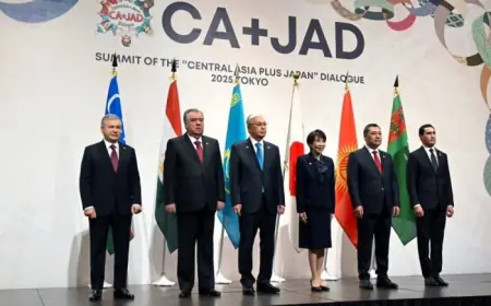 Serdar Berdimuhamedov “Orta Asya–Japonya” Diyaloğunun İlk Zirvesine Katıldı