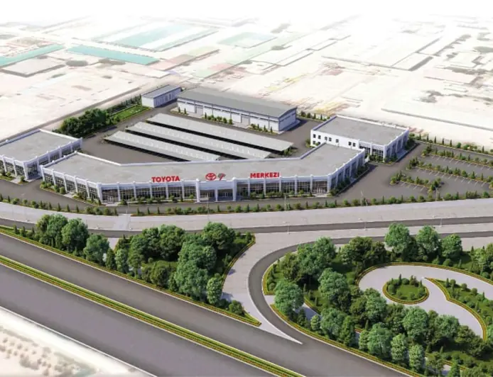 Aşgabatda döwrebap “Toyota” satuw we hyzmat merkezi gurulýar