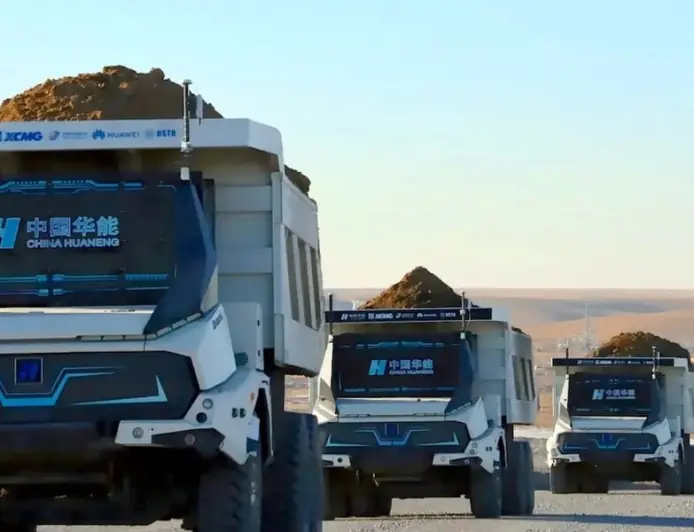 Çin, 5600 metre yükseklikte sürücüsüz maden kamyonlarını test etti