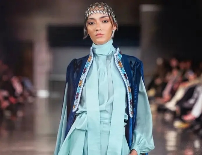 Türkmen Tasarımcı Azerbaijan Fashion Week’te Koleksiyonunu Tanıttı