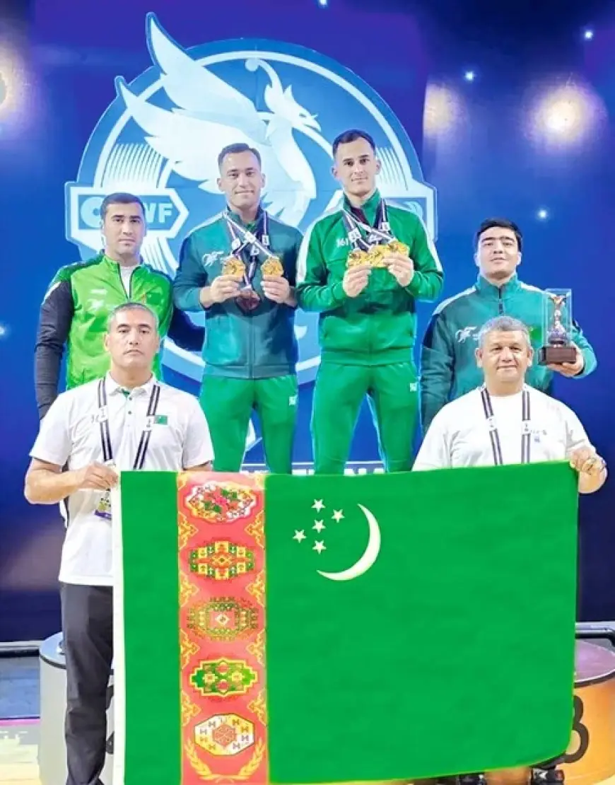 Turkmen og‘ir atletikachilari Tehronda o‘tkazilgan 6-Xalqaro “Fajr” kubogida 16 ta medalni qo‘lga kiritdi