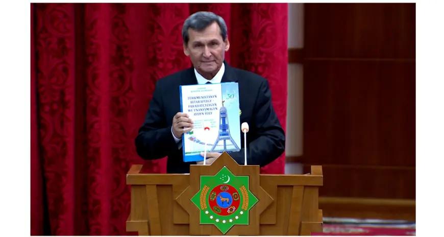 Aşgabatda Turkmaniston Prezidentining yangi kitobi taqdimoti bo‘lib o‘tdi