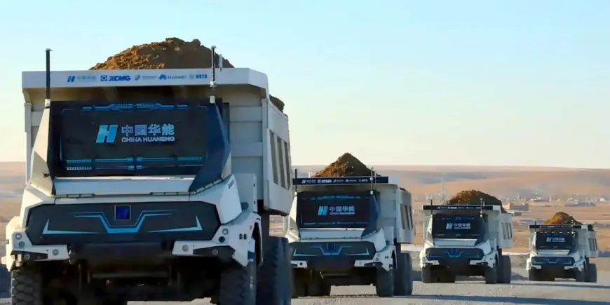 China Tests Unmanned Mining Trucks at an Altitude of 5,600 Meters