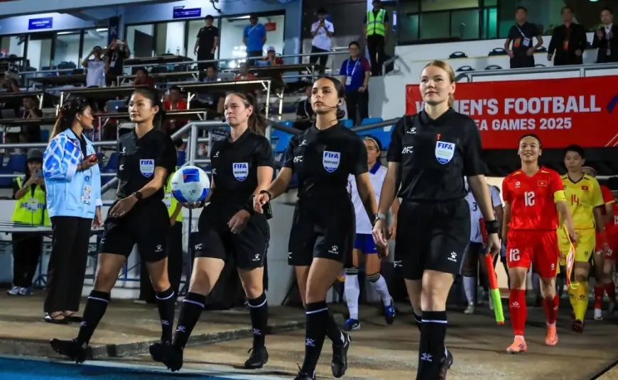 Арбитр из Туркменистана судила финал женского международного турнира